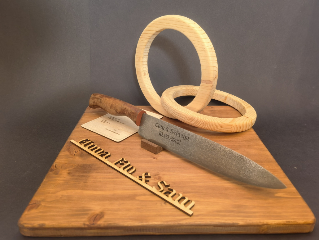 Filetiermesser Hochzeitsgeschenk Filetiermesser Hochzeitsgeschenk