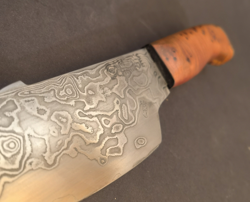 Damastklinge Fischmesser