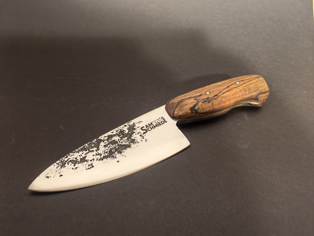 Chefkoch "Mini" mit Schmiedehaut Chefkoch "Mini" mit Schmiedehaut