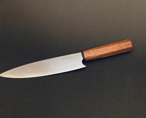 Chefkochmesser mit Mahagoniholzgriff