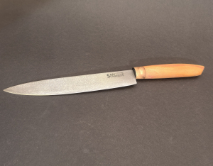 Damast Filetiermesser mit Maulbeerenholzgriff Damast Filetiermesser mit Maulbeerenholzgriff