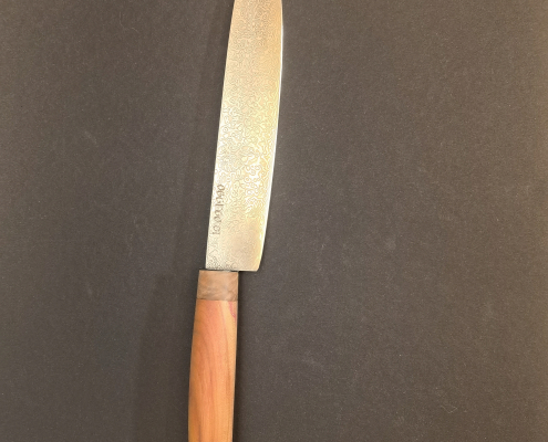 Damast Filetiermesser mit Maulbeerholzgriff Damast Filetiermesser mit Maulbeerholzgriff