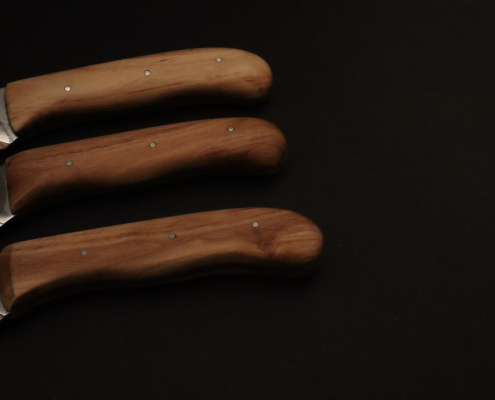 Steakmesser Olivenholzgriffe