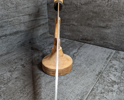 Chefkochmesser mit Olivenholzgriff